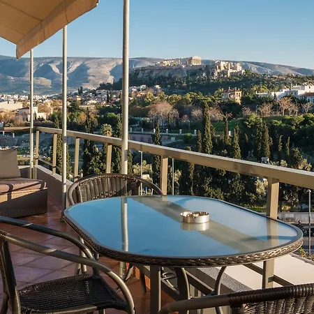 Virgo - Loft With Spectacular View To Acropolis Apartment Athens